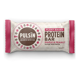 Pulsin Maple & Peanut Protein Bar 50g (18pk)
