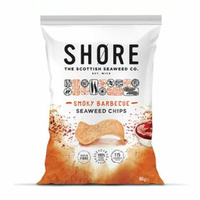 Shore Smoky Barbecue Seaweed Chips 80g