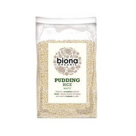 Biona Organic White Pudding Rice 500g