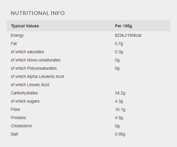 Biona Organic Amaranth & Quinoa Rye Bread 500g (7pk) NAVESU