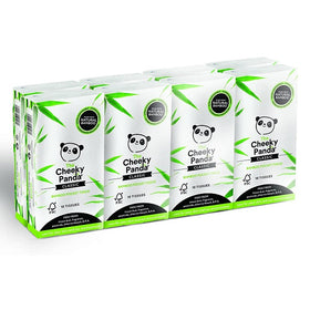 The Cheeky Panda Sustainable Bamboo Pocket Tissues (8pk)