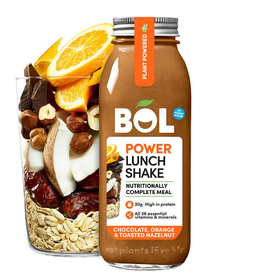 BOL Chocolate, Orange & Toasted Hazelnut Power Lunch Shake 450g