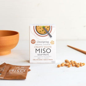 Clearspring Organic Instant Miso Soup Paste - Creamy Sesame 15g