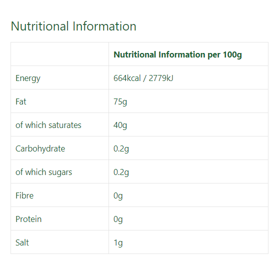Naturli’ Vegan Butter Block For Baking 10kg NAVESU Naturally Vegan Supermarket