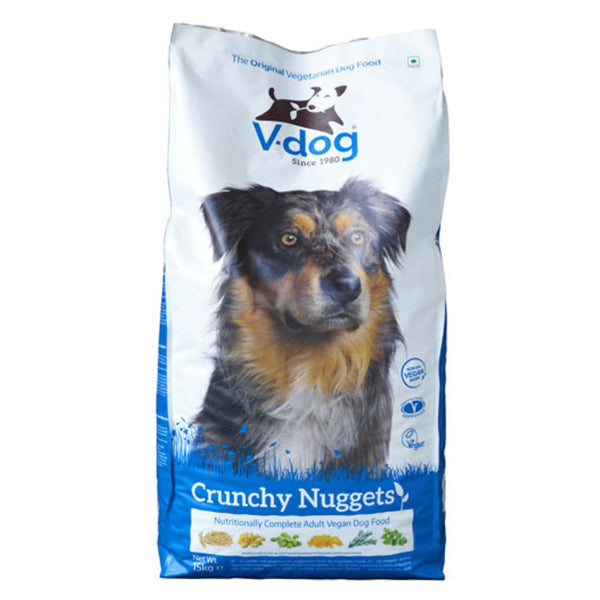 V-dog Crunchy Nuggets Vegan Dog Food (15kg)