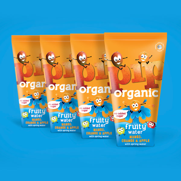 Pip Organic Kids Mango, Orange & Apple Fruity Water 200ml (6pk)