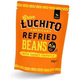 Gran Luchito Mexican Chipotle Refried Beans 430g (6pk)