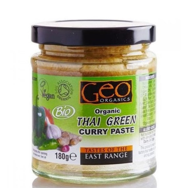 Geo Organics Organic Thai Green Curry Paste 180g | NAVESU - Naturally ...