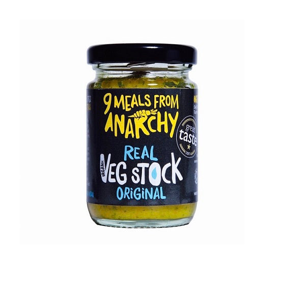 9 Meals From Anarchy Real Organic Vegetable Stock Original 105g
