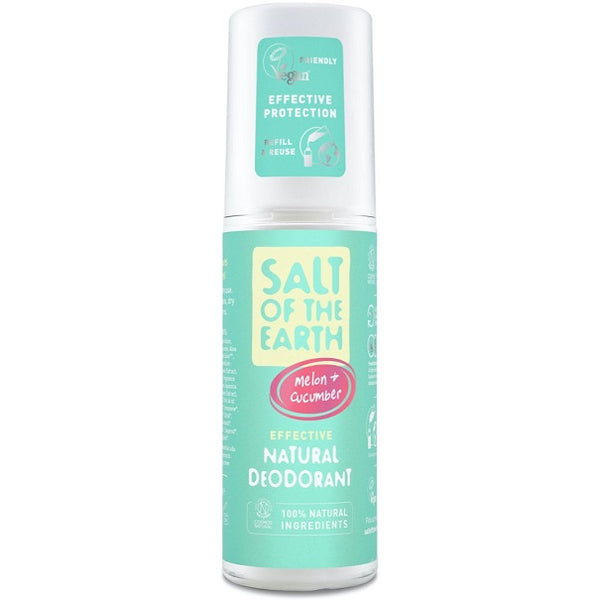 Salt Of The Earth - Melon & Cucumber Natural Deodorant Spray 100ml