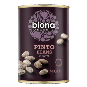 Biona Organic Pinto Beans in water 400g