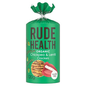 Rude Health Chickpea & Lentil Crackers 120g