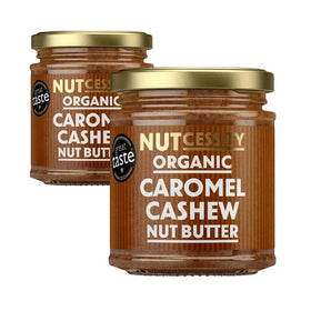 Nutcessity Organic Caromel Cashew Nut Butter 2x170g