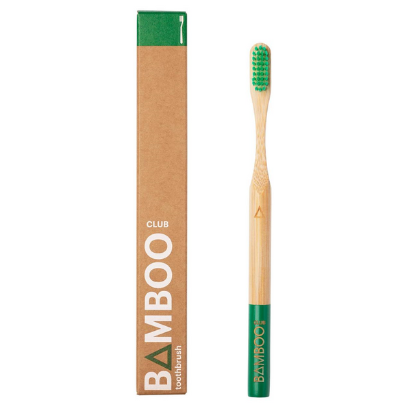 Bamboo Club Adult Toothbrush - Green