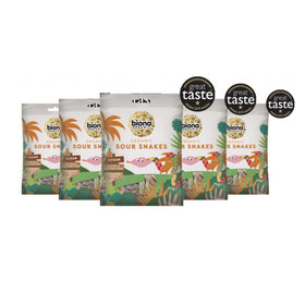 Biona Organic Sour Snakes 75g (10pk)