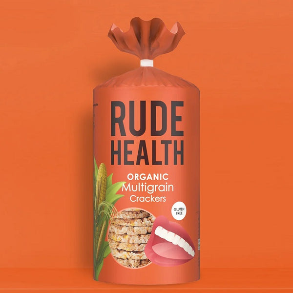 Rude Health Organic Multigrain Crackers 160g (8pk)