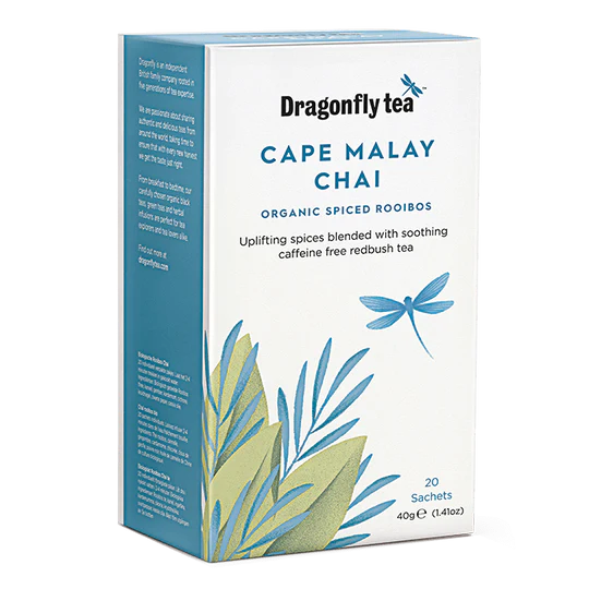 Dragonfly Tea Organic Cape Malay Chai 4x20 Teabags