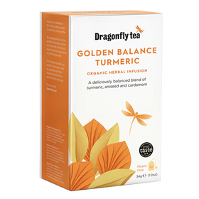 Dragonfly Tea Organic Golden Balance Turmeric 4x20 Teabags