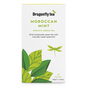 Dragonfly Tea Organic Moroccan Mint Green Tea 4x20 Teabags