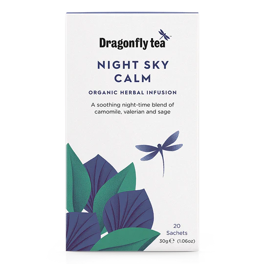 Dragonfly Tea Organic Night Sky Calm 4x20 Teabags
