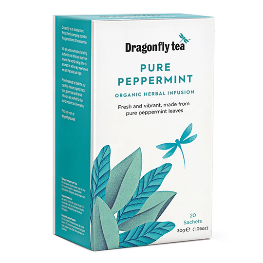 Dragonfly Tea Organic Pure Peppermint 4x20 Teabags