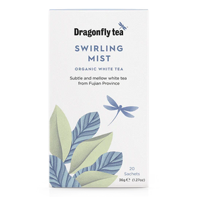 Dragonfly Tea Organic Swirling Mist White Tea 4x20 Teabags