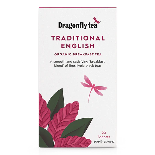 Dragonfly Tea Organic Traditional English 4x20 Teabags