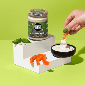 Hunter & Gather Egg Free Pesto Olive Oil Mayo 250g (6pk)
