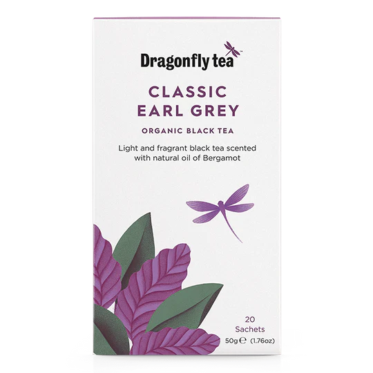 Dragonfly Tea Organic Classic Earl Grey 4x20 Teabags