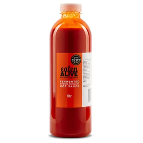 Eaten Alive Smoked Sriracha Fermented Hot Sauce 1L