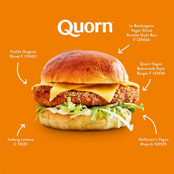 Quorn Vegan ChiQin Buttermilk Burger 2kg (20x100g)