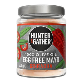 Hunter & Gather Egg Free Sriracha Olive Oil Mayo 250g (6pk)