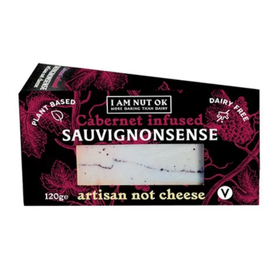 I Am Nut OK - Sauvignonsense (Cabernet Infused) Wedge 120g
