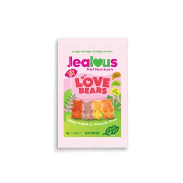 Jealous Sweets Sugar Free Love Bears Impulse Bag 40g (10pk)