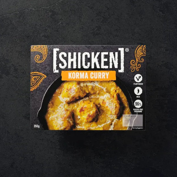 [SHICKEN] Korma Curry 350g - MILD - Vegan Ready Meal (4pk)