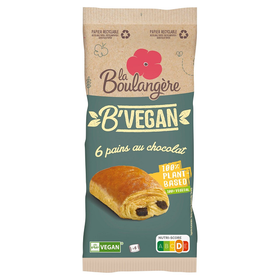 La Boulangere Vegan Pain Au Chocolat 12x6pk