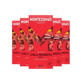 Montezuma's 74% Cocoa Chilli Bonkers Chilli Dark Chocolate 90g (12pk)