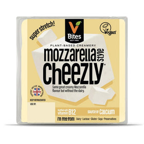 VBITES Grated 'Mozzarella Style' Vegan Cheezly 1kg (12pk)