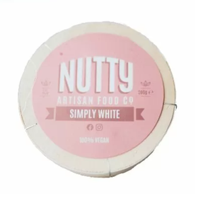 Nutty Artisan Food Co Simply White - Camembert/Brie Alt 200g