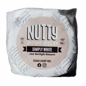 Nutty Artisan Food Co - Simply White with White Truffle Flavour 150g