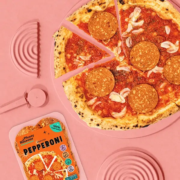 Plenty Reasons Pepperoni Slices 100g