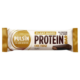 Pulsin Choc Fudge Plant Based Protein Bar 57g (12pk)