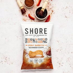 Shore Smoky Barbecue Seaweed Chips 80g