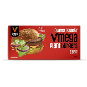 VBITES Quarter Pounder Vmega Plant Burgers 113g (20pk)