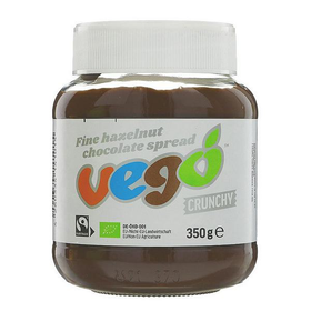 Vego Fine Hazelnut Crunchy Chocolate Spread 350g (6pk)