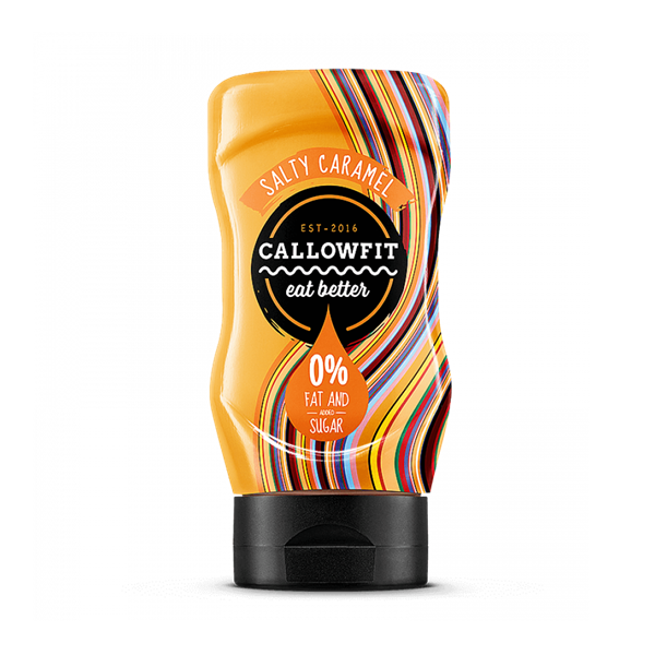 Callowfit The Salted Caramel Sauce 300ml (6pk)