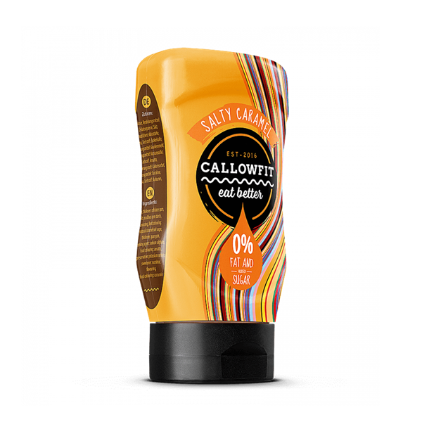 Callowfit The Salted Caramel Sauce 300ml (6pk)