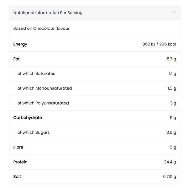 Crystal Vegan Protein Meal 2.5kg - Chocolate