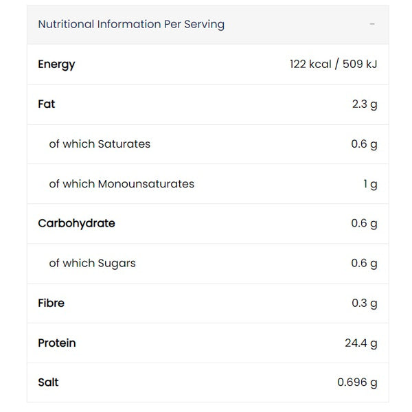 Crystal Pea Protein Isolate 1kg