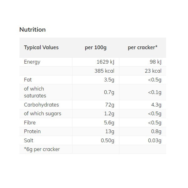 Rude Health Buckwheat Crackers 100g